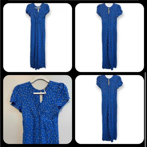 10 Free People Mia Jump Suit - Picture 7 of 9